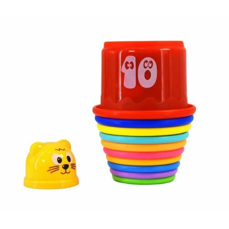 11-Piece Stacking & Nesting Bath Toy Set