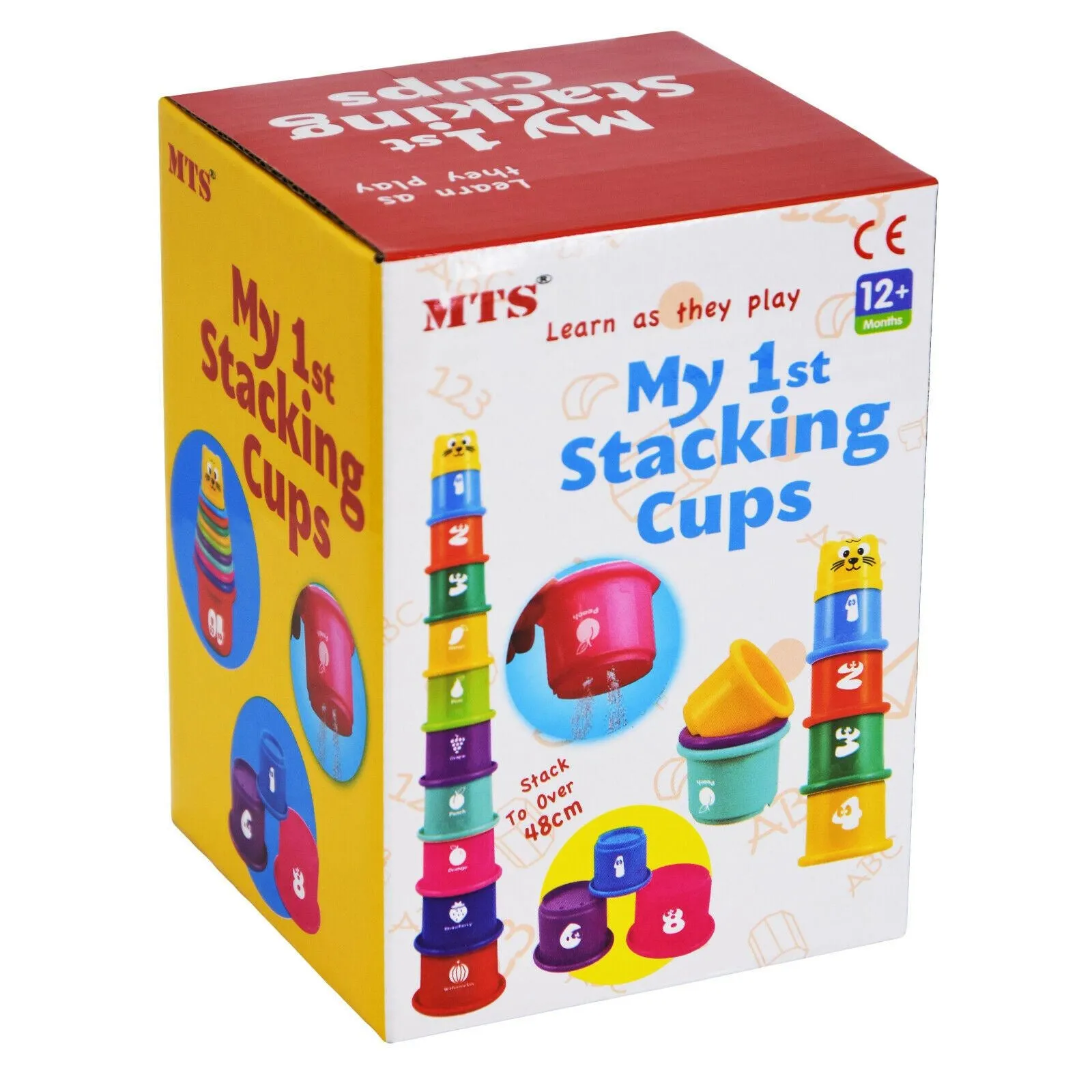 11-Piece Stacking & Nesting Bath Toy Set