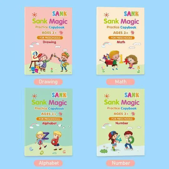 1x Magic Practice Copybook Set   Writing Tool