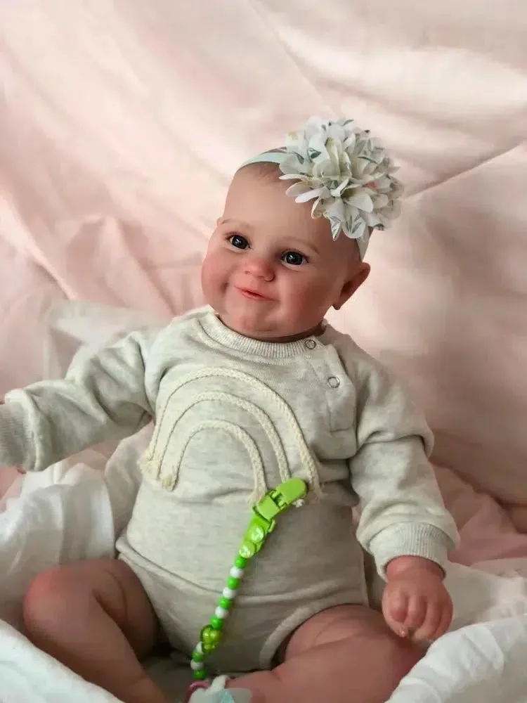 20-Inch Reborn Baby Doll - Evie - Joyful Melody