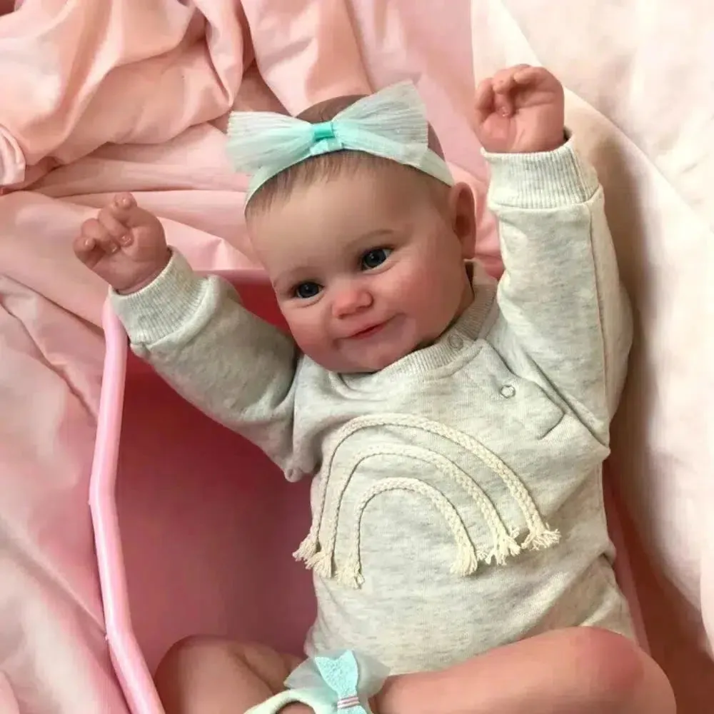20-Inch Reborn Baby Doll - Evie - Joyful Melody
