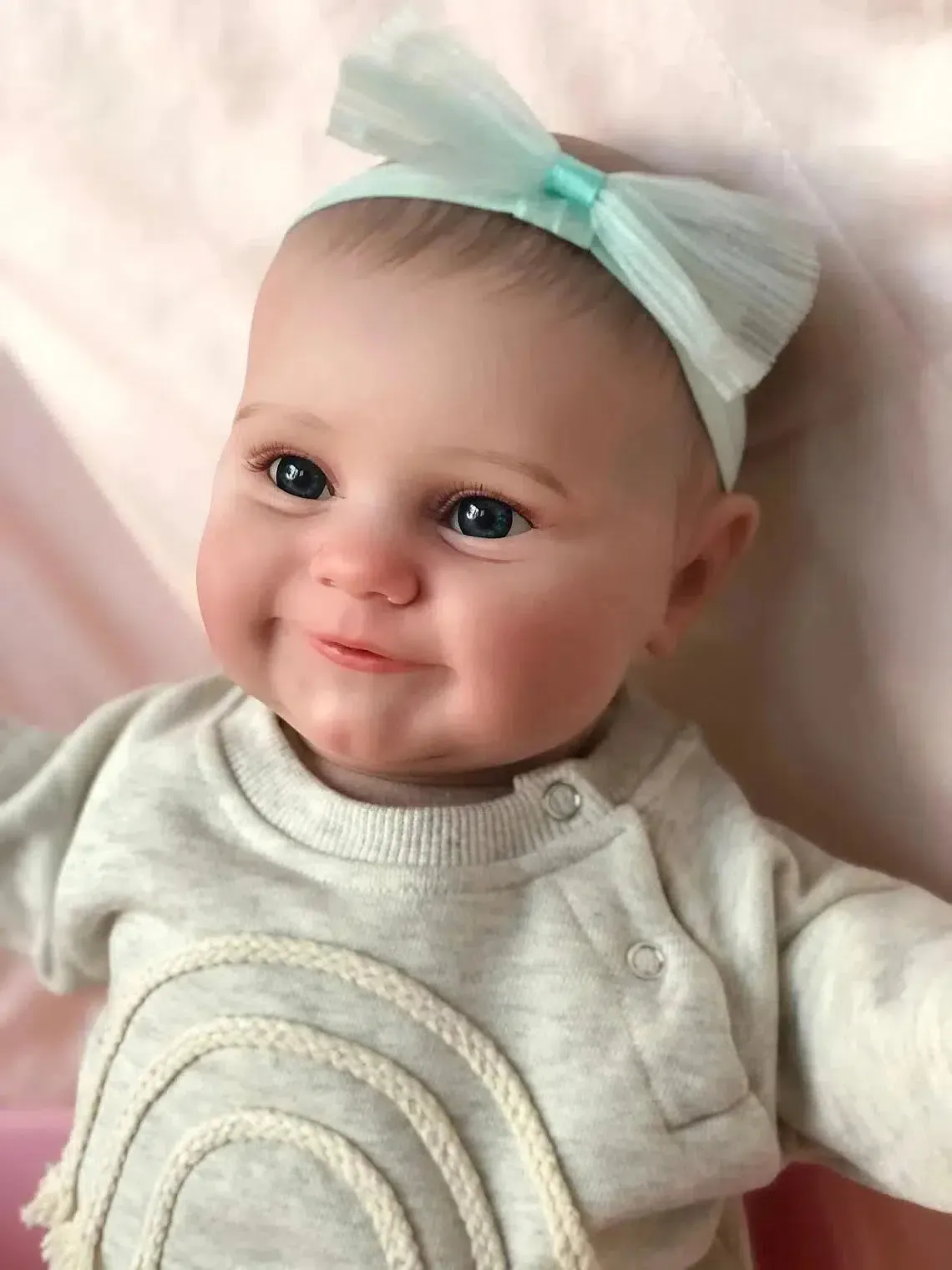 20-Inch Reborn Baby Doll - Evie - Joyful Melody