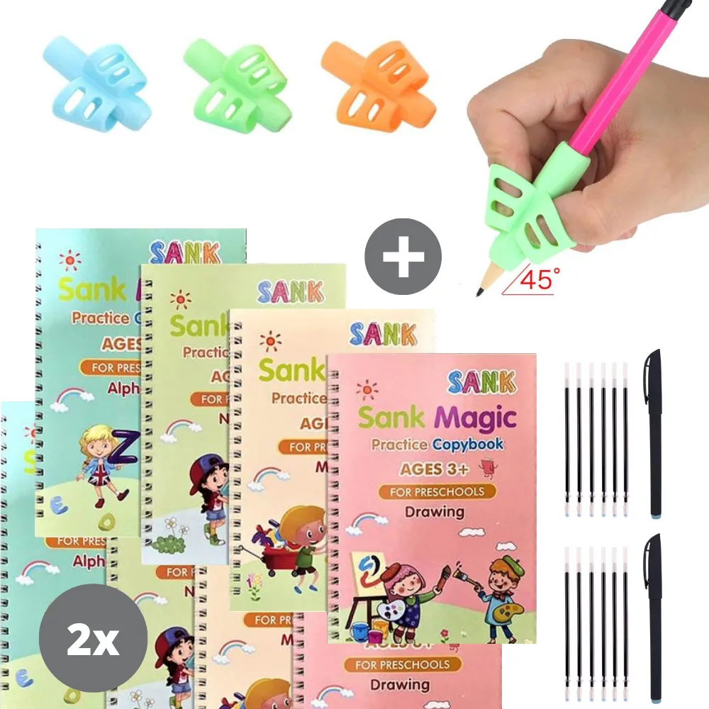 2X Magic Practice Copybook Set   Writing Tool