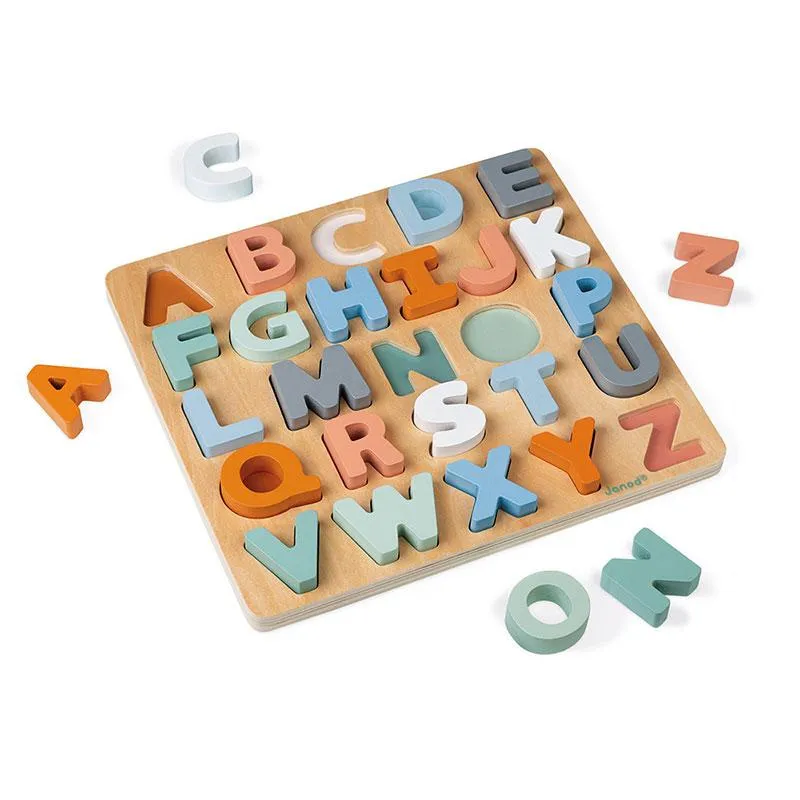 Activity & Educational Toys | Sweet Cocoon Alphabet Puzzle | Learning ABCs and 123s