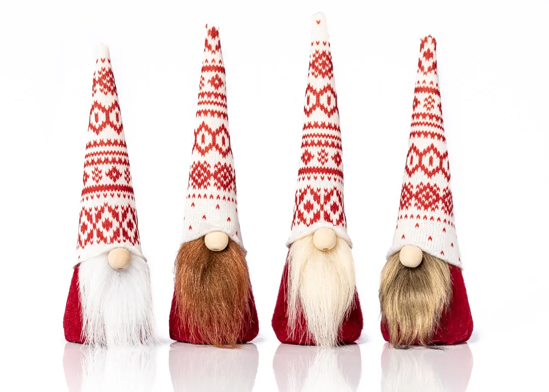 Adorable Christmas Gnomes - Set of 1-4 pieces