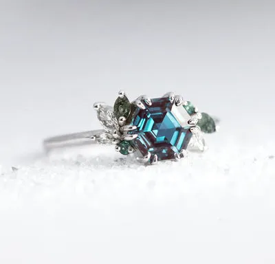 Aerin Hexagon Cluster Ring