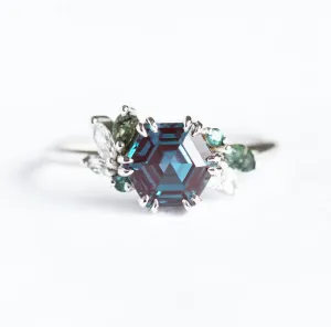 Aerin Hexagon Cluster Ring