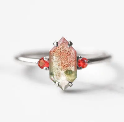 Alana Moss Agate Ring