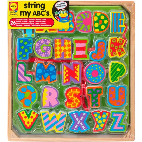Alex Little Hands: String My ABC