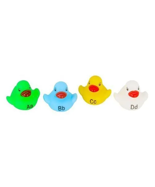 Alphabet Bath-time Ducks – Learn Your ABC’s! These come in a mesh bag perfect for bath time!