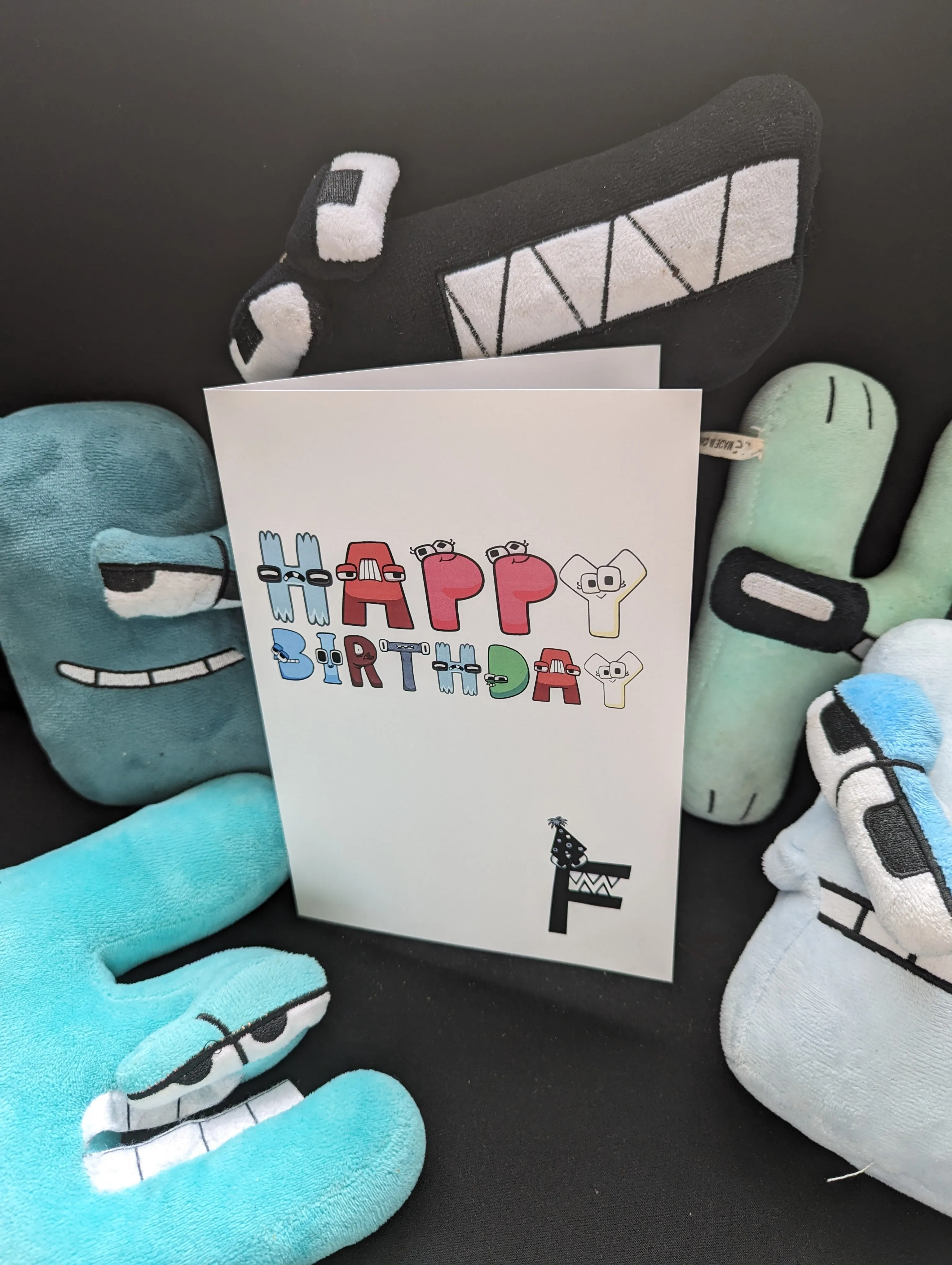 Alphabet Lore Birthday Card - Cute Card for kids