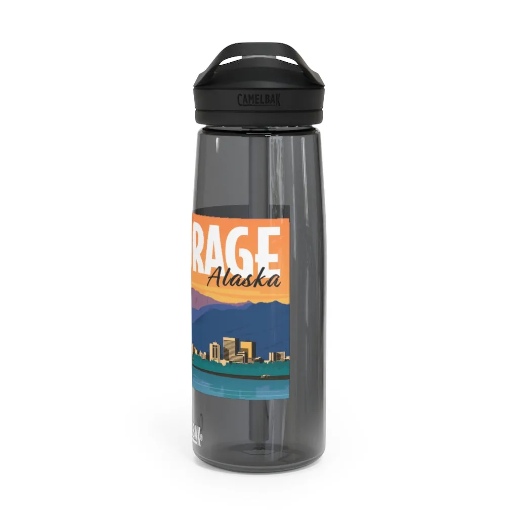 Anchorage, Alaska Water Bottle, 20oz / 25oz