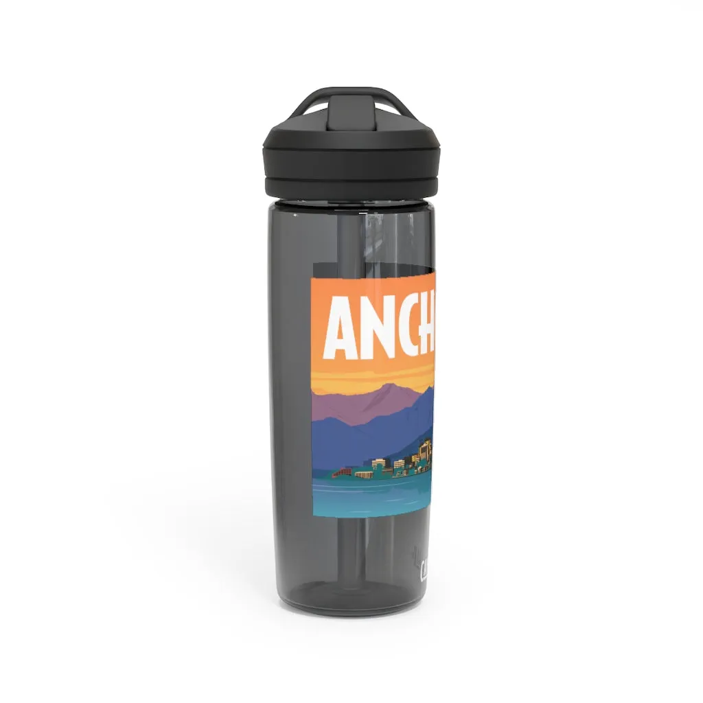 Anchorage, Alaska Water Bottle, 20oz / 25oz