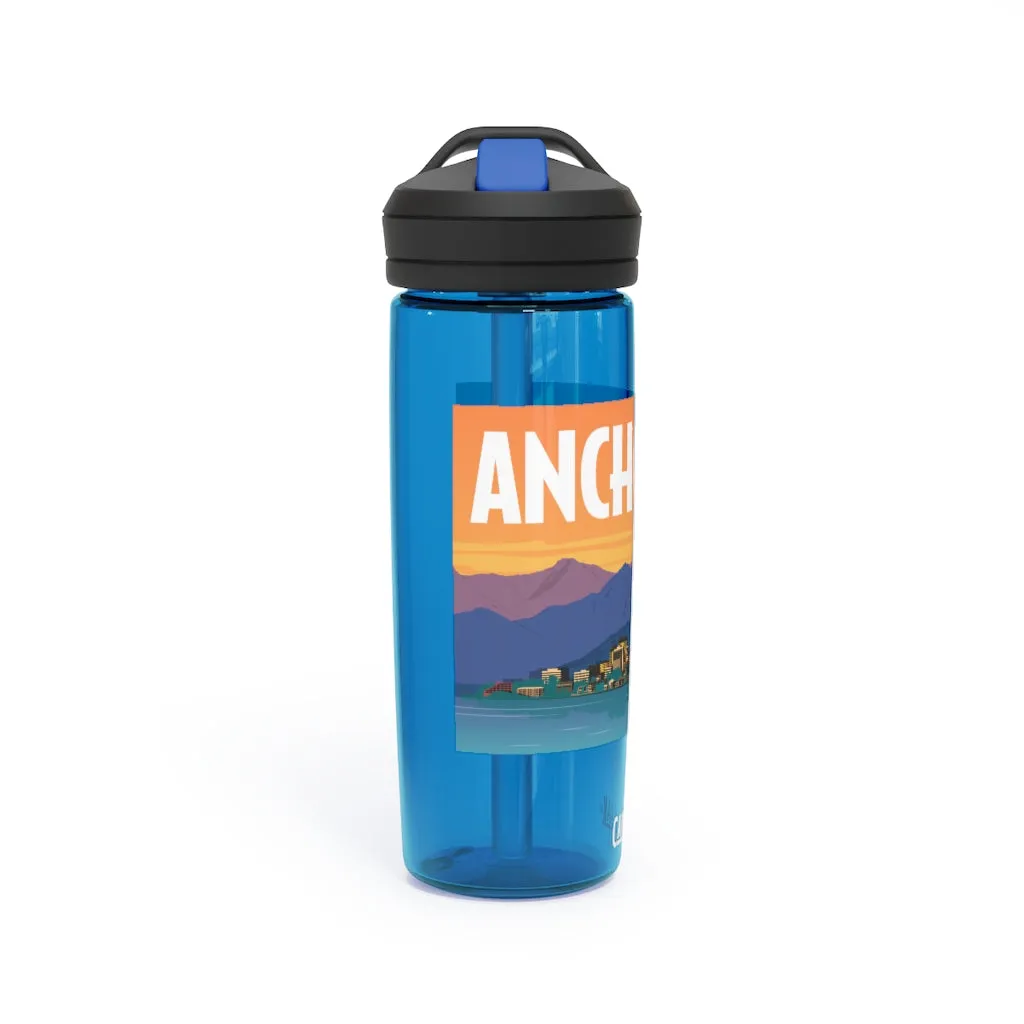 Anchorage, Alaska Water Bottle, 20oz / 25oz