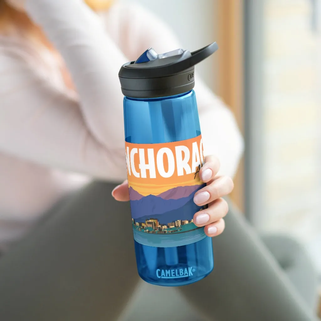 Anchorage, Alaska Water Bottle, 20oz / 25oz
