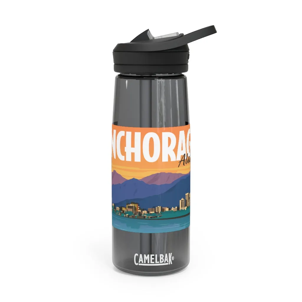 Anchorage, Alaska Water Bottle, 20oz / 25oz