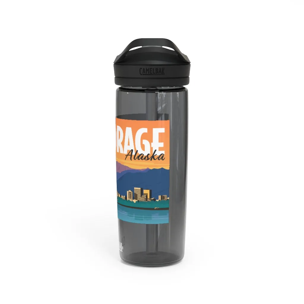 Anchorage, Alaska Water Bottle, 20oz / 25oz
