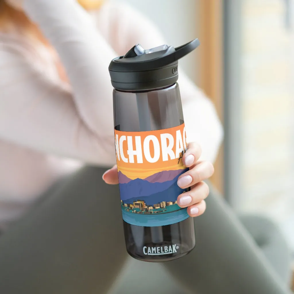 Anchorage, Alaska Water Bottle, 20oz / 25oz