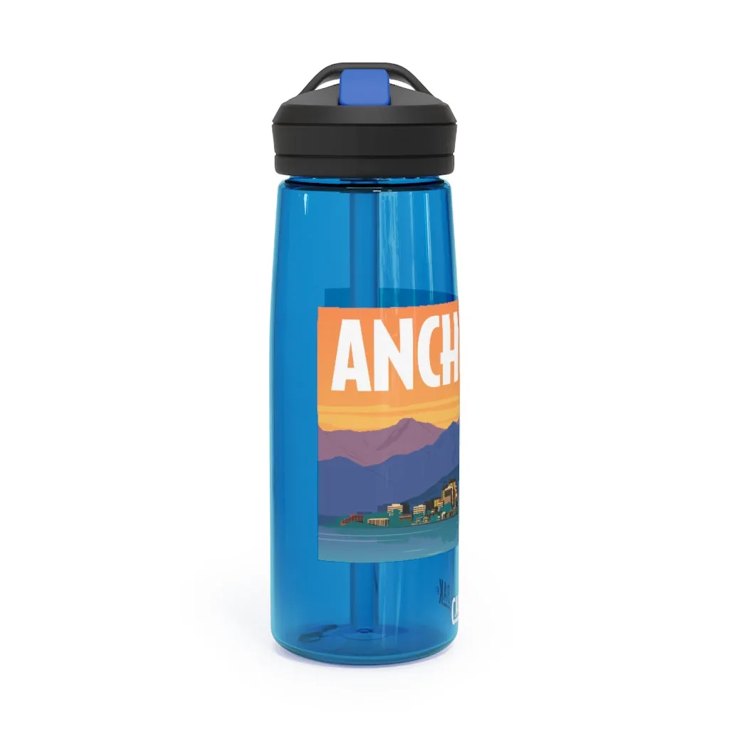 Anchorage, Alaska Water Bottle, 20oz / 25oz