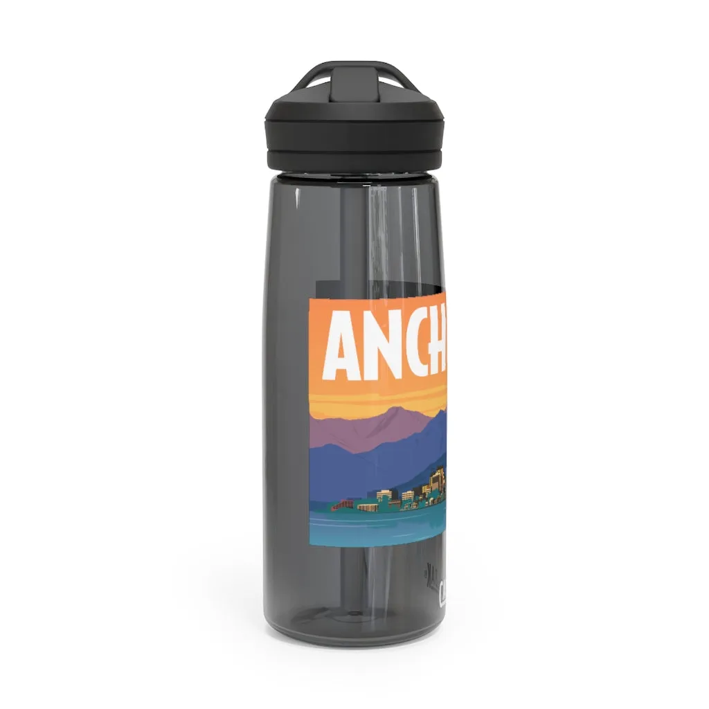 Anchorage, Alaska Water Bottle, 20oz / 25oz