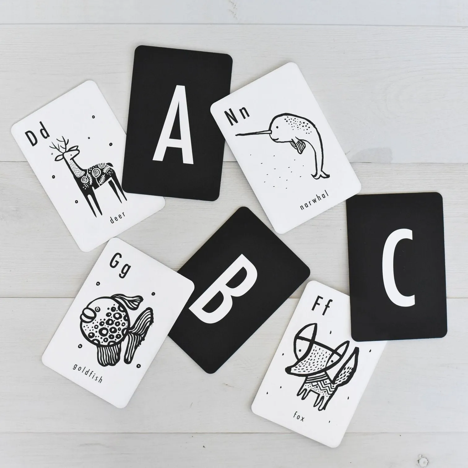 Animal Alphabet Cards Wee Gallery