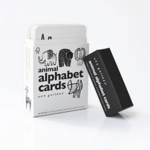 Animal Alphabet Cards Wee Gallery