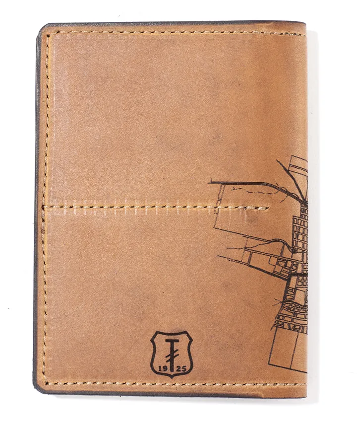 Austin Map Passport Wallet