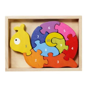 Begin Again Toys - Snail Number Puzzle