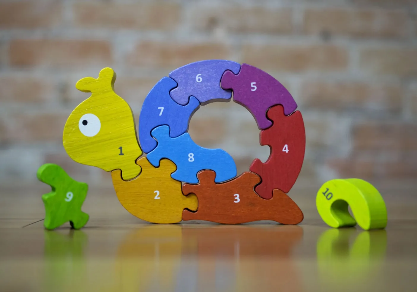 Begin Again Toys - Snail Number Puzzle