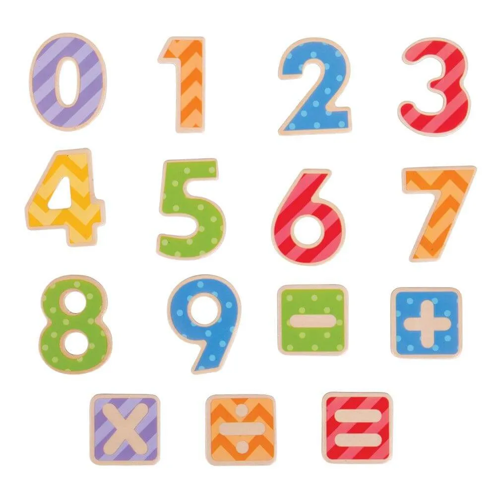 Bigjigs Toys Magnetic Numbers