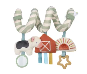 Bitzy Bespoke™ Itzy Bitzy Spiral Car Seat Activity Toy Farm