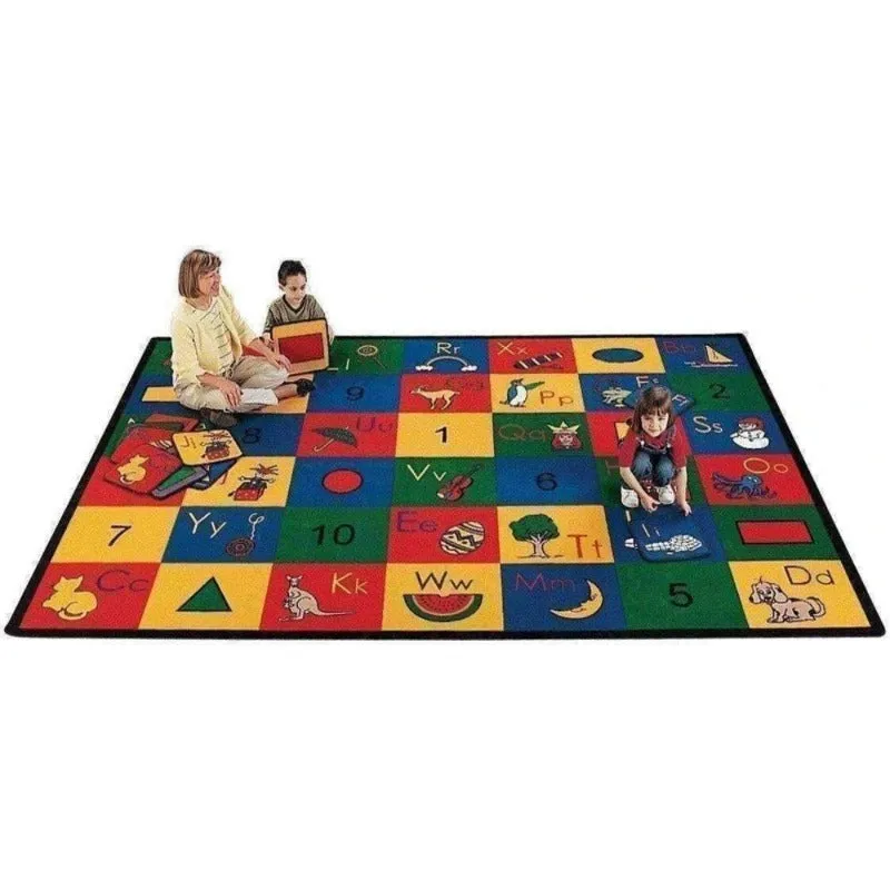 Blocks of Fun Factory Second Classroom Rug