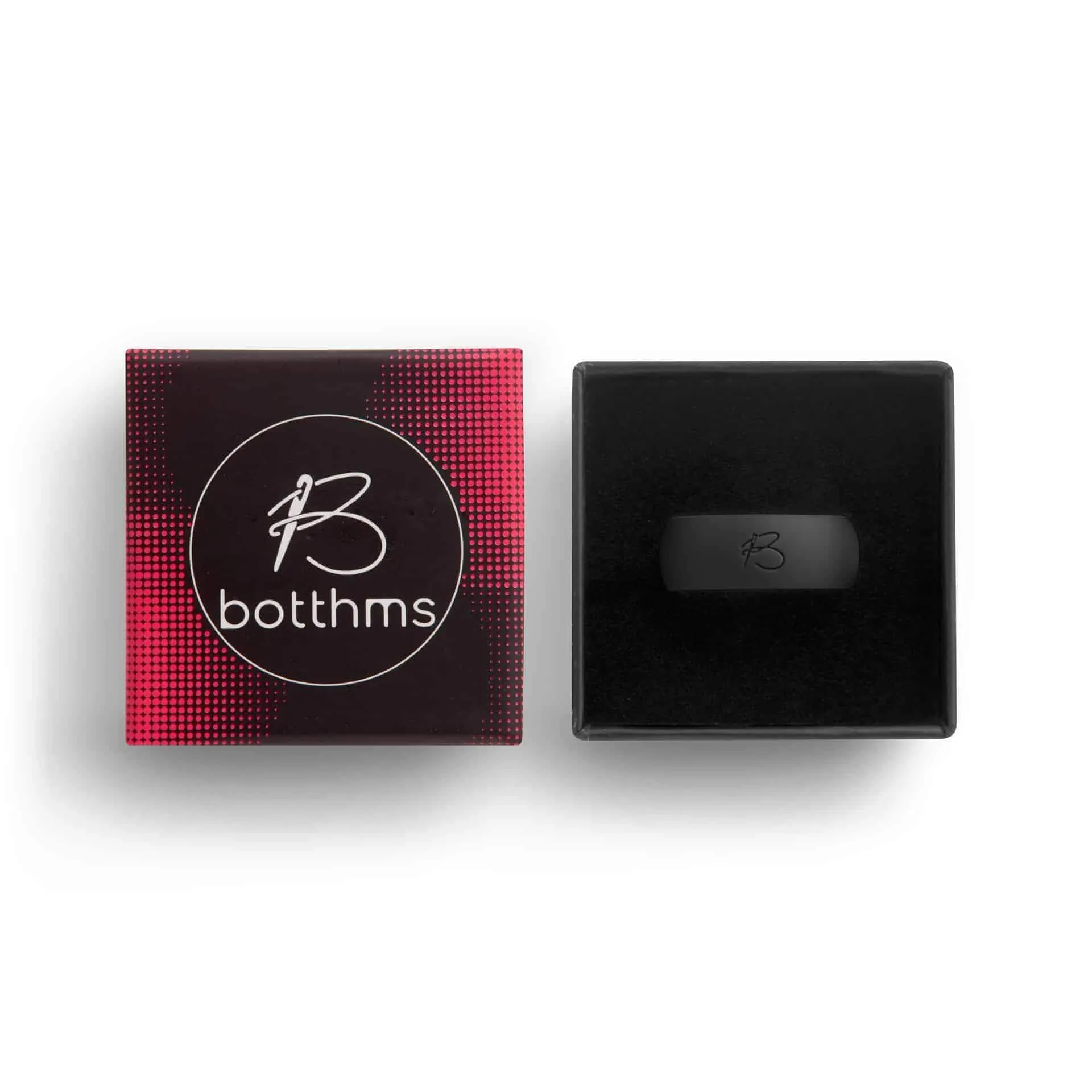 botthms Black Active Silicone Ring