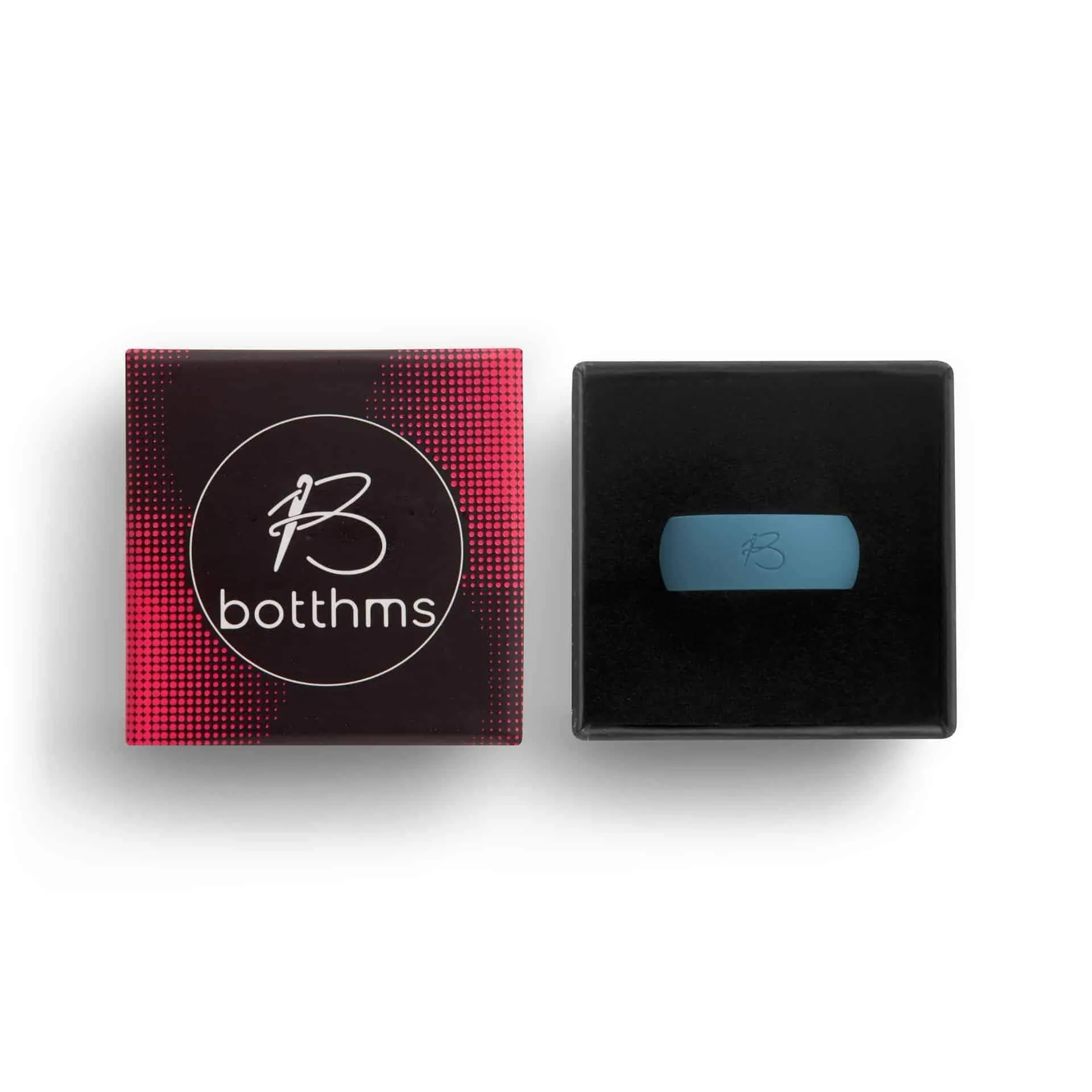 botthms Teal Blue Active Silicone Ring