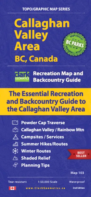 Callaghan Valley Area Map