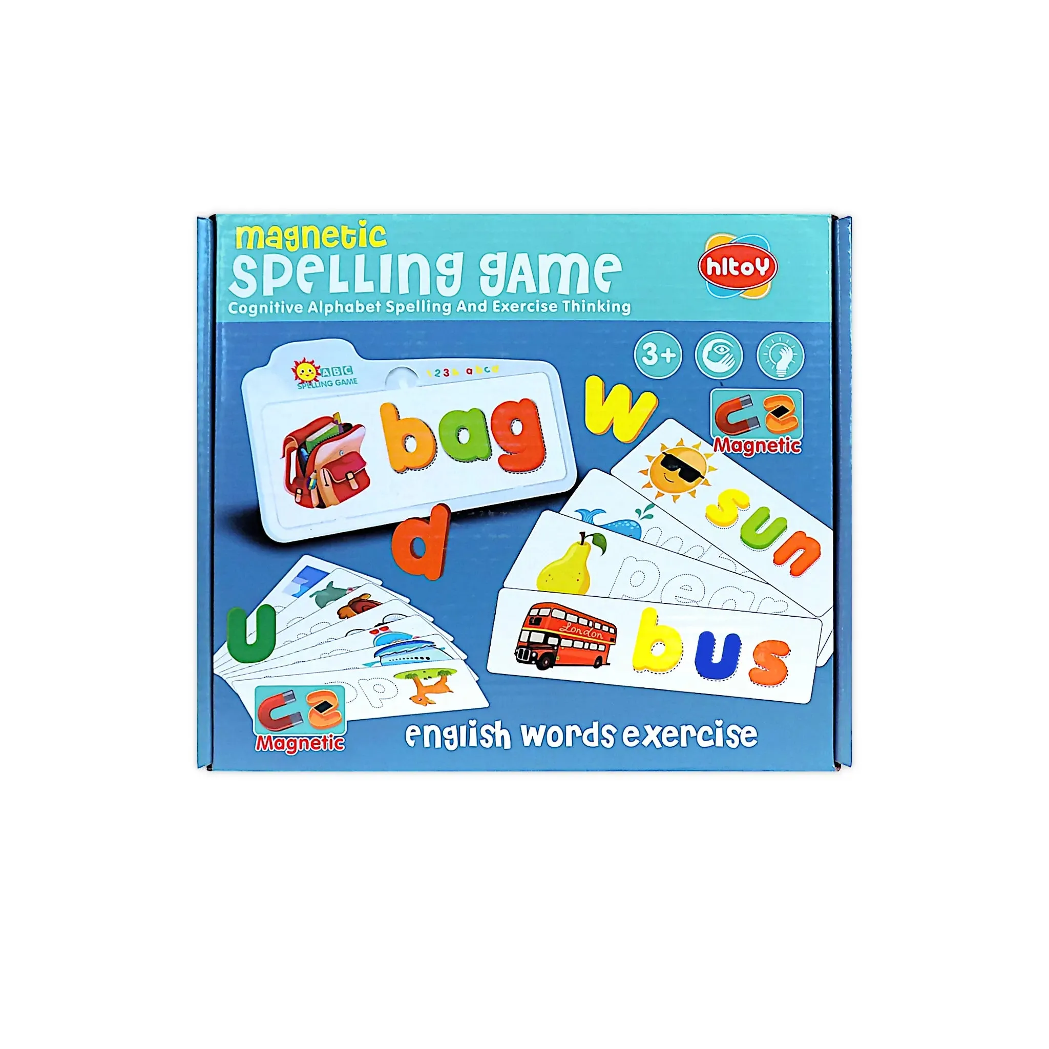Carol Kids Educational Magnetic Alphabet Spelling Game