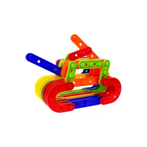 Carol Snap-on Building Blocks Set of 85 Pcs