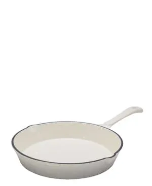 Cast Iron Cookware Pot Set 7 Piece White/Cream TH184