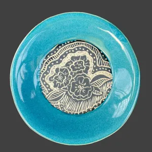 Ceramic Handcarved Dish