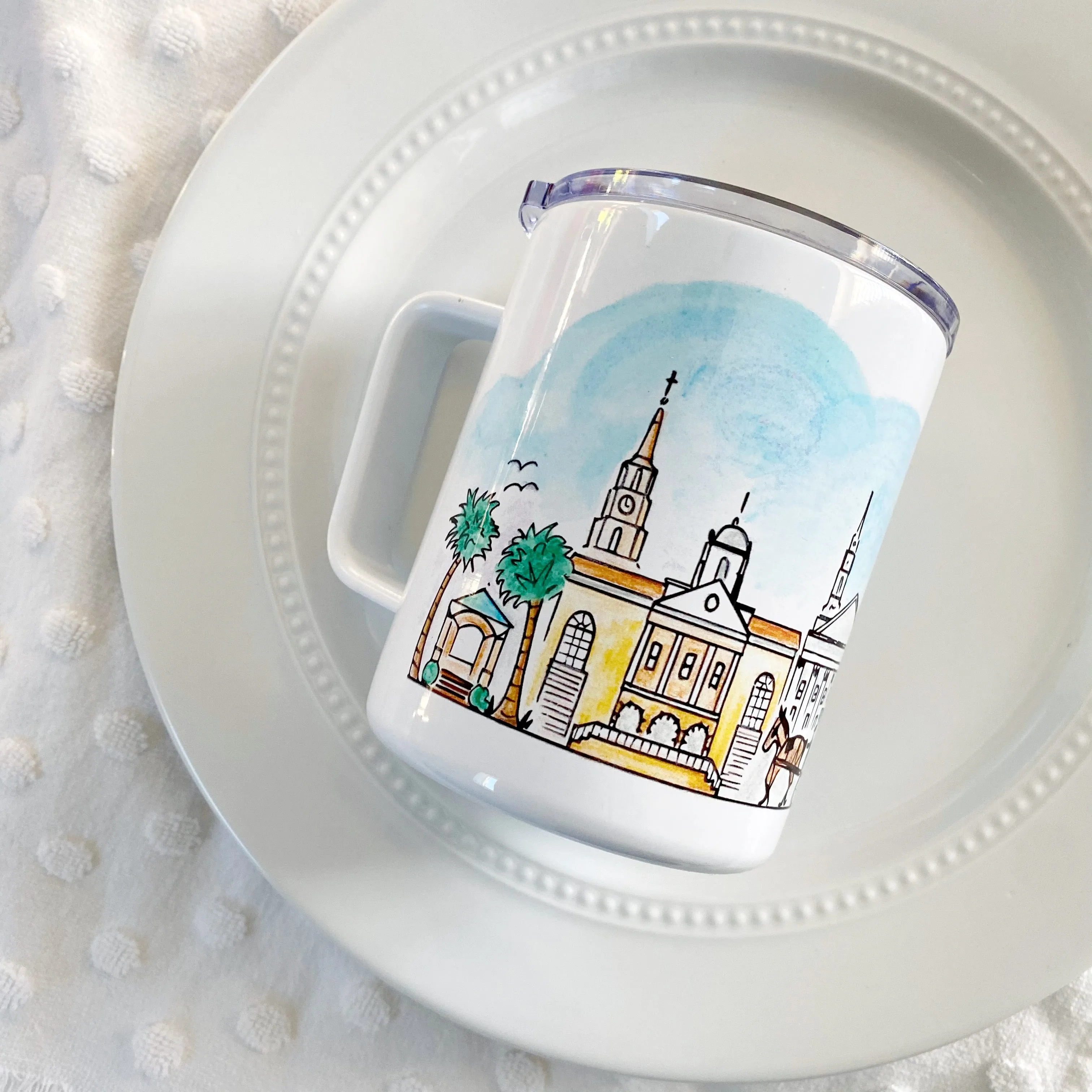 Charleston, South Carolina Travel Mug