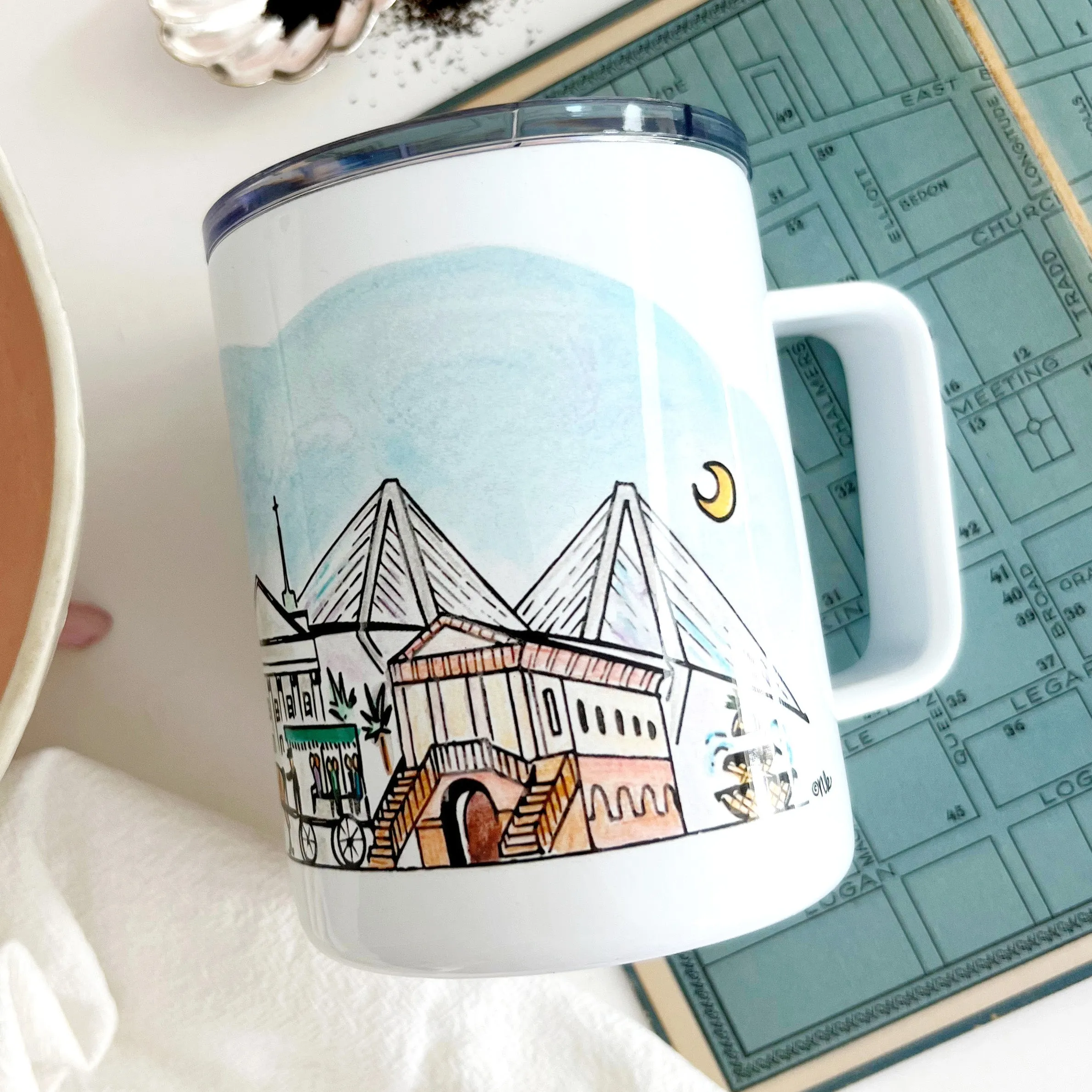 Charleston, South Carolina Travel Mug