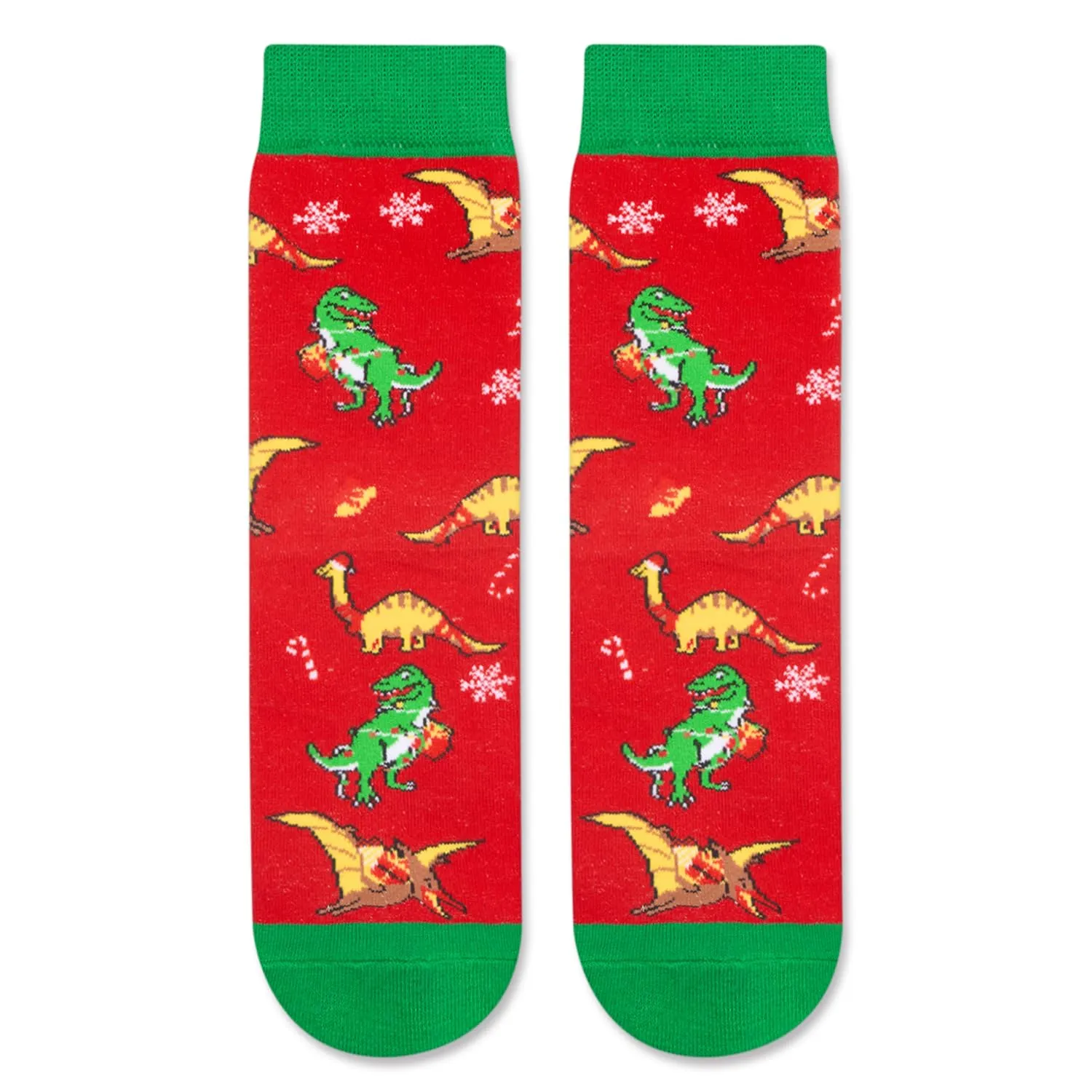 Christmas Gifts Stocking Socks for 10-12 Years Boys Girls - Dinosaur Socks Xmas Stocking Stuffers for Toddler Pre-teen