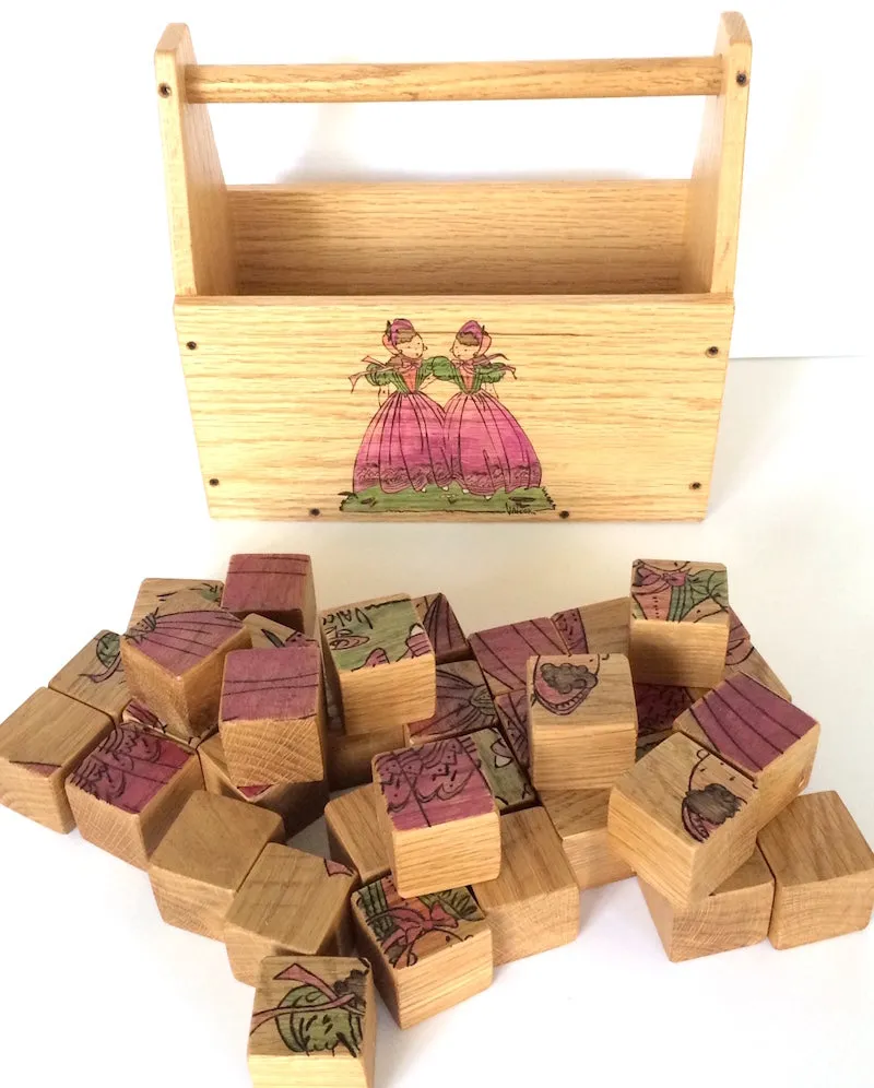 Custom Personalized Wooden ABC blocks (Base price shown)