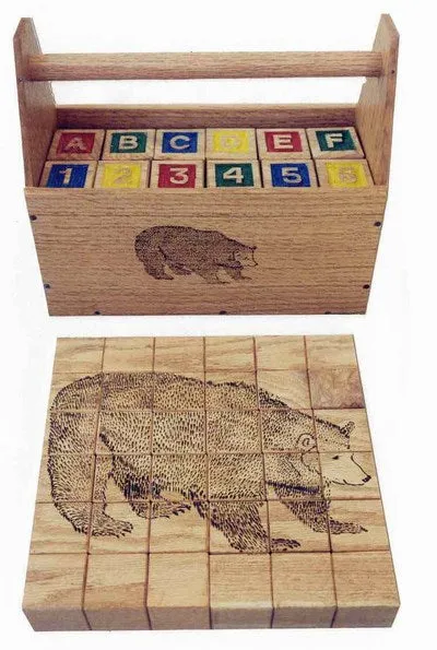 Custom Personalized Wooden ABC blocks (Base price shown)