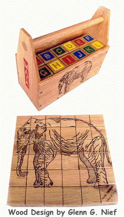 Custom Personalized Wooden ABC blocks (Base price shown)
