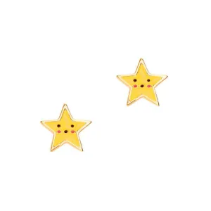 Cutie Enamel Studs Shining Star