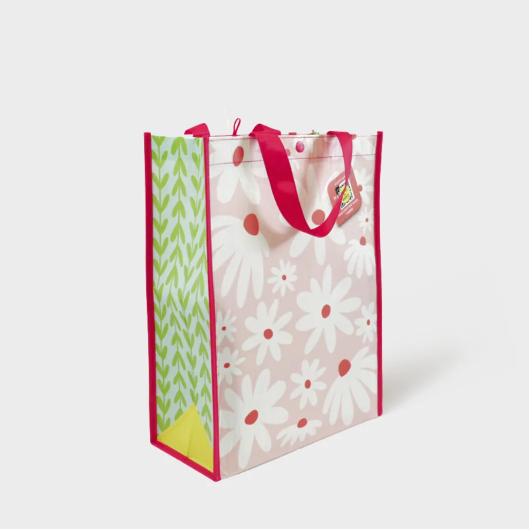 Daisy Chain | Large | Reusable Gift Bag   QR Greeting Card
