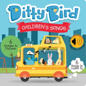 Ditty Bird Children's Songs Sound Board Book