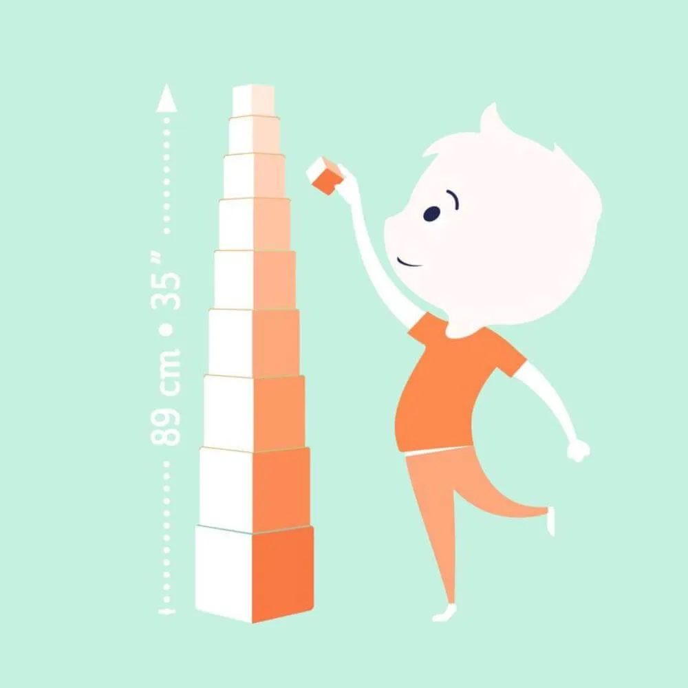 Djeco Wild Animals Stacking Blocks