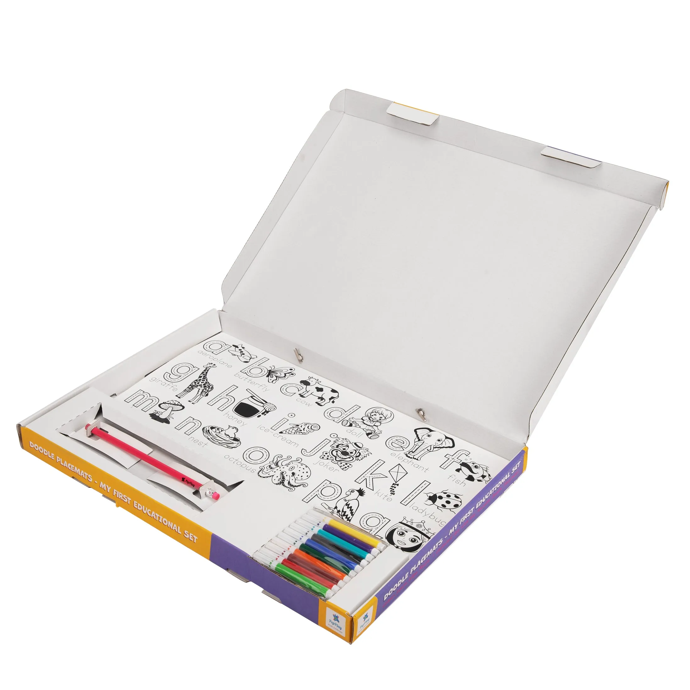 Doodle Placemats - My First Educational Set